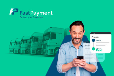 Teleroute, part of Alpega, delivers on innovation with its new product FastPayment
 
A service aimed at helping carriers collect the payment of their invoices, significantly reducing the waiting time to get paid. (Photo: Alpega Group)
