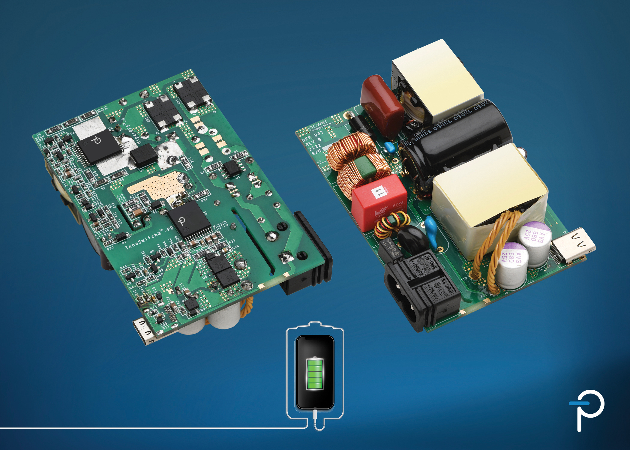 Power Integrations发布InnoSwitch3-PD参考设计，适用于超紧凑型USB