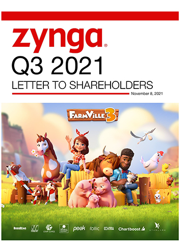 original Zynga Q3 Earnings Letter