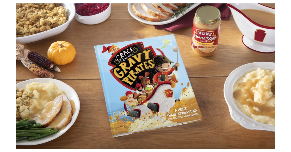 heinz-gravy-releases-first-ever-children-s-book-grace-and-the-gravy