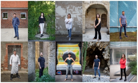 original French photographer Olivier Culmann was chosen to showcase this “resilient” community spirit. Ten personal adventures that all have a common desire to share and withstand the pandemic. Credit: Olivier Culmann for Pernod Ricard