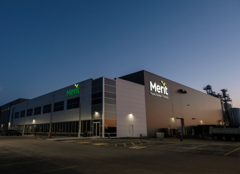 original Merit Functional Foods announces that its new production facility in Winnipeg, Manitoba, is fully scaled to supply the highest purity pea and canola proteins available for use in plant-based foods. (Photo: Business Wire)