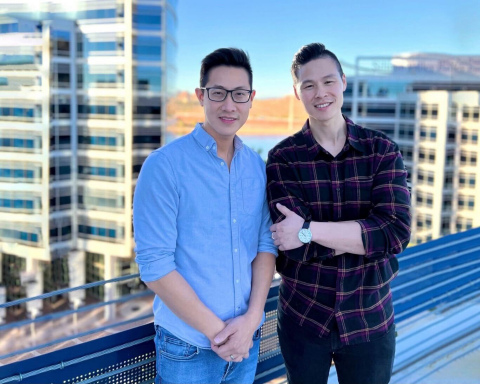 Maxam Yeung, Co-founder and Managing Director of Moov and Steven Zhou, CEO and Co-founder of Moov. (Photo: Business Wire)