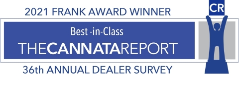 The Cannata Report's 2021 Best-in-Class Frank Award (Graphic: Business Wire)