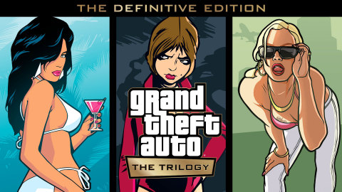 Grand Theft Auto: The Trilogy – The Definitive Edition is available now. (Graphic: Business Wire)