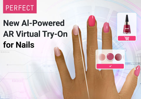Perfect Corp's Innovative AI Beauty Tech Now Powers Online Manicure Experiences with All-New AR Virtual Try-On for Nails (Photo: Business Wire)