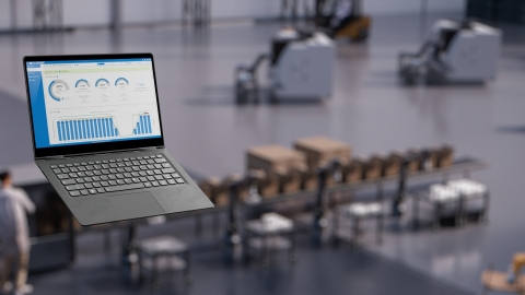 original OnRobot's new WebLytics software can monitor the performance of multiple collaborative robot applications simultaneously and in real-time, gathering equipment data from both robots and tools that transforms into easy-to-understand, visualized device and application-level intelligence. (Photo: Business Wire)