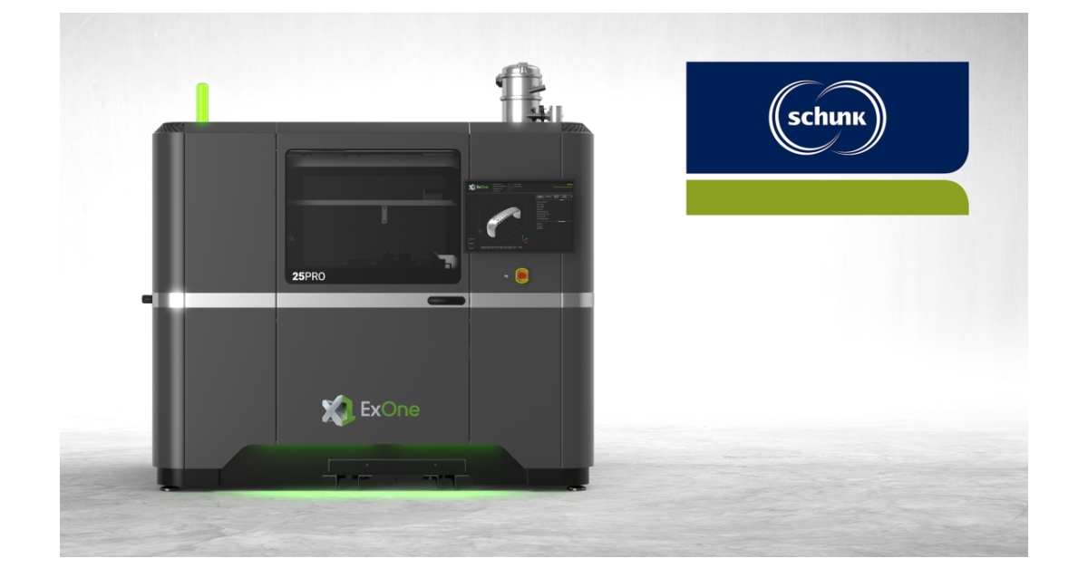 ExOne annonce que Schunk a procédé à l’acquisition d’une machine X1 ...