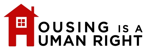 Housing Is A Human Right Logo