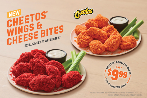 Applebee’s® Gets ‘Dangerously Cheesy’ with Cheetos®-Inspired Fan Favorites at Restaurants Nationwide (Photo: Business Wire)