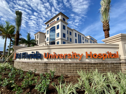 HCA Florida University Hospital opens Nov. 15, 2021 in Davie, Fla. (Photo: Business Wire)