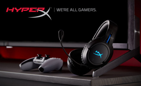 HyperX Cloud Flight Wireless Gaming Headset Lineup Expands to Include PS5 Support (Photo: Business Wire)
