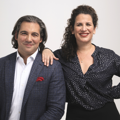 Encantos Co-Founders Steven Wolfe Pereira, Chief Executive Officer and Susie Jaramillo, Chief Story Officer and President, Encantos Studios (Photo: Business Wire)