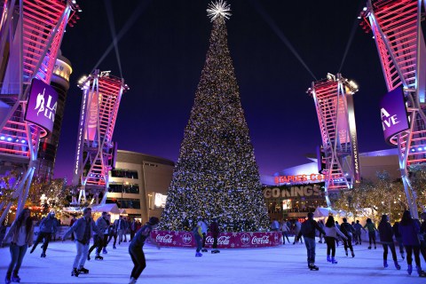 LA Kings Holiday Ice presented by Coca-Cola® returns to L.A. LIVE November 27, 2021 - January 8, 2022 in downtown Los Angeles. (Photo: Business Wire)