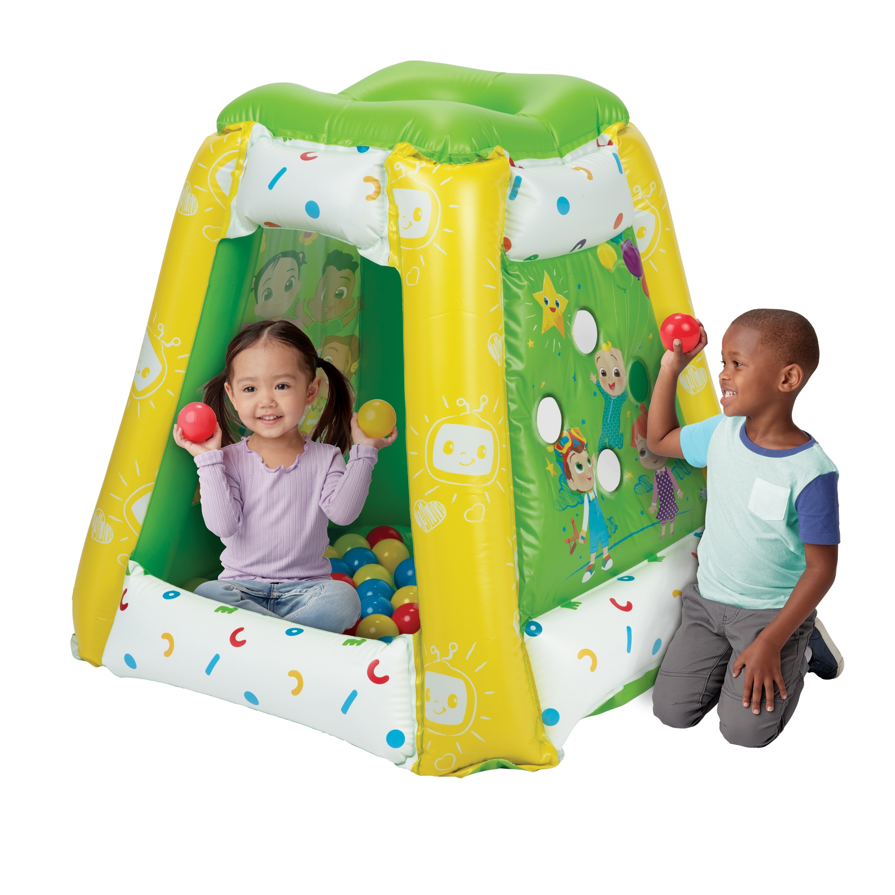 CoComelon Little Play Gym Playset - Five Play Areas Featuring JJ Figure -  Carry & Go - Toys for Toddlers and Preschoolers