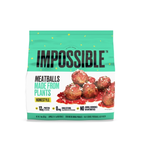 Impossible™ Meatballs Made From Plants (Photo: Business Wire)