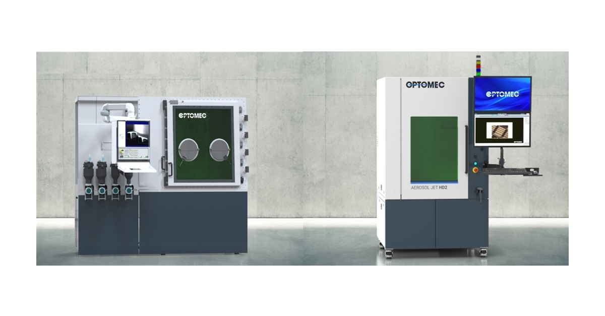 Optomec to Showcase Two New Production Additive Manufacturing Machines ...