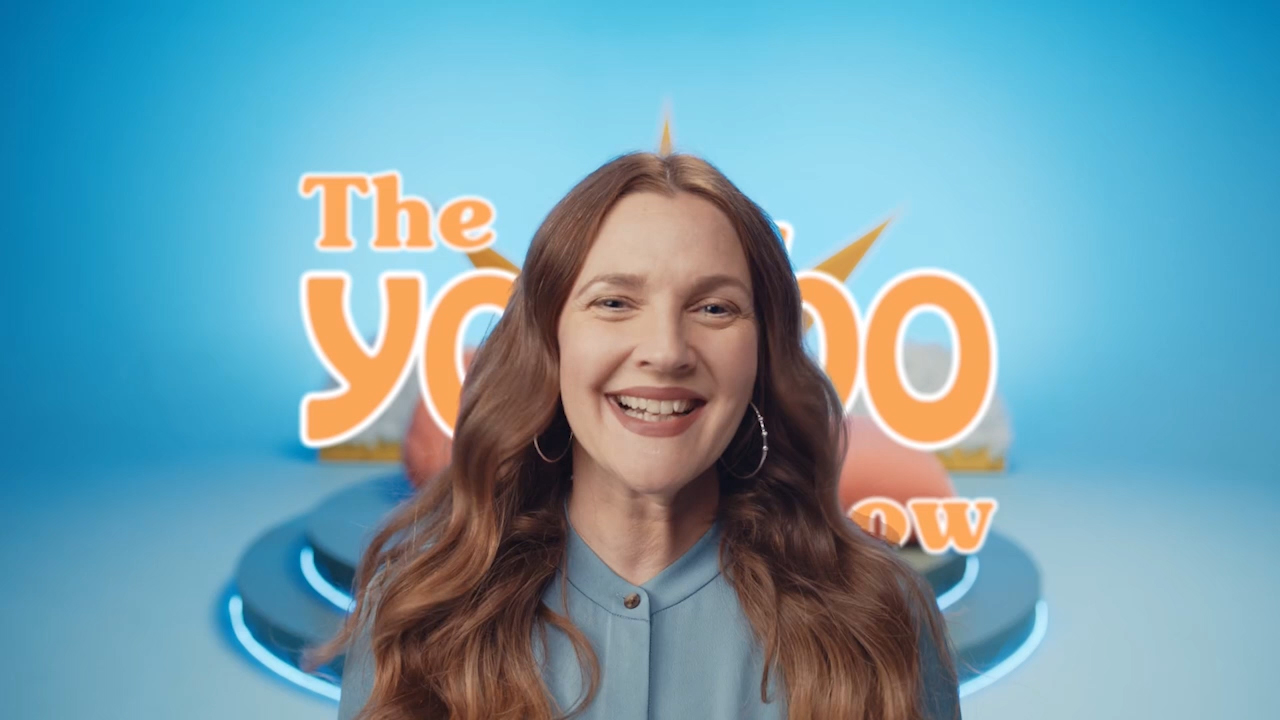 Drew Barrymore takes her fans on a fun journey through her new venture as the host of “The Yogibo Show” which requires a bit of relaxation time at the end of her busy day. (Video: Business Wire)