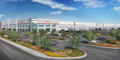 Rendering of Tapestry’s North Las Vegas Fulfillment Center (Graphic: Business Wire)