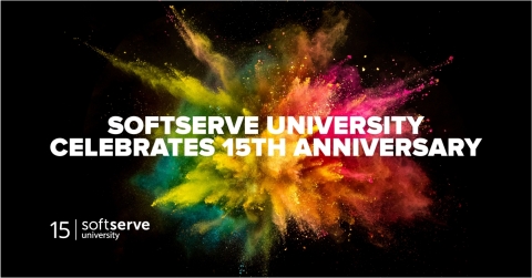 SoftServe University Celebrates 15th Anniversary (Graphic: Business Wire)