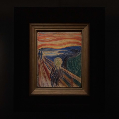 thumbnail Edvard Munch, The Scream. Tempera and oil on paper, 1910. © Munchmuseet. Photo: WERNER MURRER RAHMEN