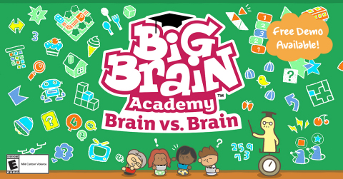 Big Brain Academy: Brain vs. Brain launches for the Nintendo Switch system on Dec. 3, but if you want to try your hand at some mind-tickling challenges today, a new free demo is available right now in Nintendo eShop and can also be downloaded from Nintendo.com. (Graphic: Business Wire)