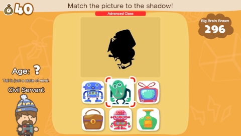 thumbnail In the new free Big Brain Academy: Brain vs. Brain demo, each player sets their own difficulty from easiest (Sprout Class) to the most challenging (Super Elite Class), which means even the youngest kid can compete comfortably with adults in the family. (Graphic: Business Wire)