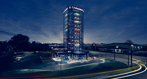 Carvana Unveils 30th Car Vending Machine in Richmond. (Photo: Business Wire)