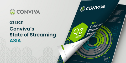 thumbnail Q3 2021 Conviva's State of Streaming Asia Report (Graphic: Business Wire)