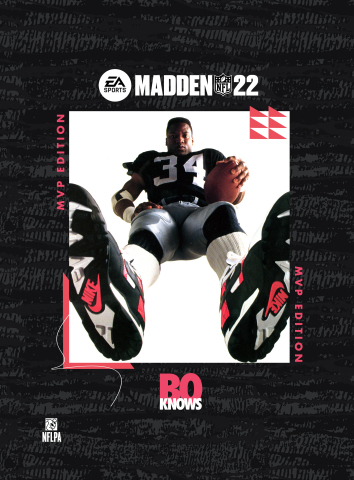 Sports Legend Bo Jackson Graces New EA SPORTS Madden NFL 22 digital cover for the holidays. (Graphic: Business Wire)