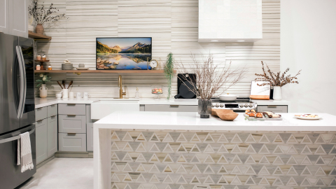 original The all-new Jeffrey Court Signature Showroom features full room-scene installations to provide customers with an elevated experience and a more tangible way to design, all in partnership with Maison Surface Studio. (Photo: Business Wire)