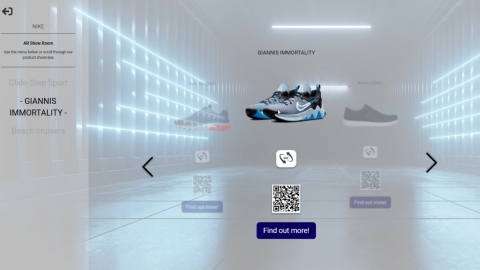 Example showcasing a new interactive feature for users at events, "3D AR Showroom" (Photo: Business Wire)