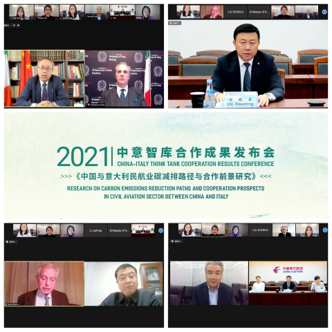 original Chinese, Italian Think Tanks Release Research Report on Carbon Neutrality in Civil Aviation (Graphic: Business Wire)