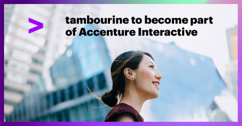 Tambourine to become part of Accenture Interactive. (Photo: Business Wire)