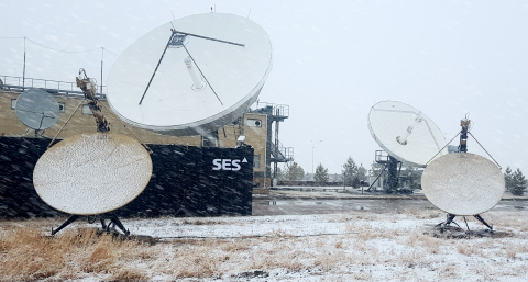 SES, MDDIAI RK, RCSC, and AsiaNetCom Launch Demo Project to Test High-Speed Connectivity via O3b Satellite Constellation in Remote Villages of Kazakhstan (Photo: Business Wire)