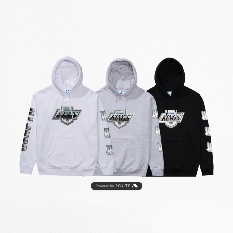 The Undefeated x Kings Holiday 2021 Capsule Collection, featuring Apparel and Accessories is a new take on the iconic 5-strike and LA Kings logos with inspiration from the early Kings era and popular ’90s Era Heritage Logo and graphics. (Photo: Business Wire)