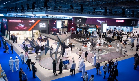 EDGE stand at Dubai Airshow 2021 - Group Reinforces Commitment to UAE’s Global Advanced Technology Capabilities (Photo: AETOSWire)