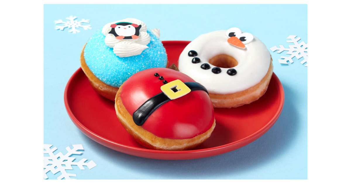 KRISPY KREME’S® New ‘Let It Snow’ Collection Launches the Holiday Season with Sweet Wintery Goodness