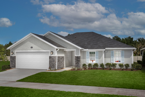 original KB Home announces the grand opening of Victory Crossing, a new-home community in Jacksonville, Florida. (Graphic: Business Wire)
