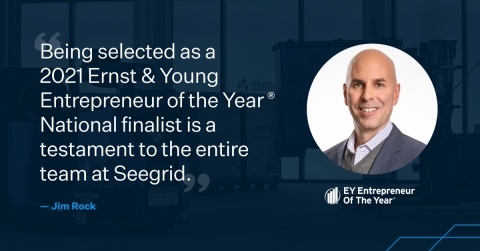 EY Announces Jim Rock of Seegrid as an Entrepreneur Of The Year® 2021 National Finalist (Photo: Business Wire)