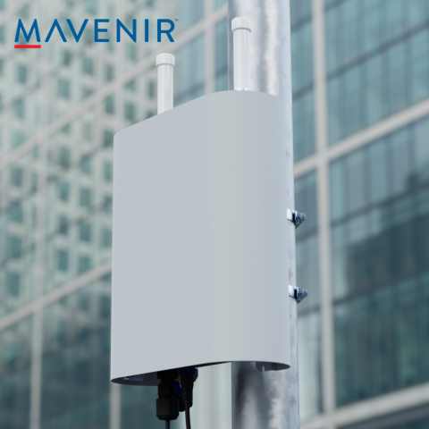 Mavenir's 4G Open RAN Small Cell for Outdoor deployments. (Photo: Business Wire)