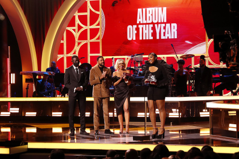 Jazmine Sullivan wins 'Album of The Year' at the 2021 “Soul Train Awards” Presented by BET. #SoulTrainAwards Photo Credit: BET