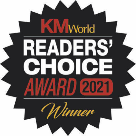 Kofax Wins KMWorld Readers' Choice Award for Best Business Process Management Software (Graphic: Business Wire)