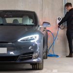 EO Charging Tesla EV Square