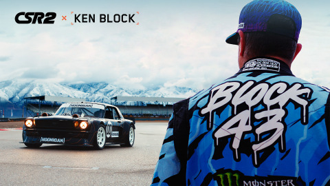 Zynga Announces Multi-Year Partnership with Racing Icon Ken Block for CSR Racing 2 (Graphic: Business Wire)
