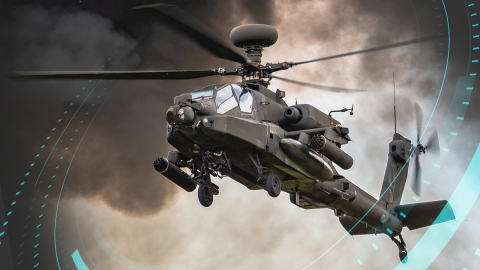 The FireNet system uniquely addresses the U.S. Army Aviation Branch’s channel capacity and waveform needs. (Photo: BAE Systems)