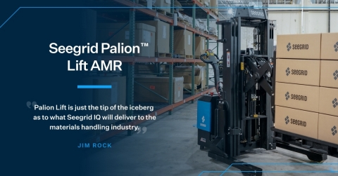 Seegrid Lift Truck AMR Is the Market's Most Advanced Automated Forklift (Photo: Business Wire)