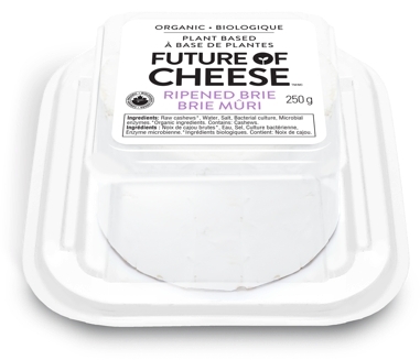 The naturally ripened, plant-based brie from Organic Garage’s Future of Cheese.(Photo: Business Wire)