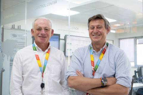 Beltrán Calvo, CEO, and Manuel Losada, COO, at Isotrol head office in Seville (Spain). (Photo: Isotrol)