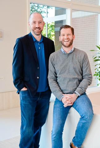 Strivacity founders, CTO Stephen Cox (left) and CEO Keith Graham (right). (Photo: Business Wire)